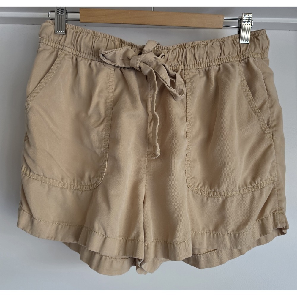C&C California Beige Drawstring Shorts